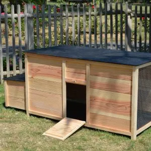Poulailler bois 4 à 6 poules fabriqué en France